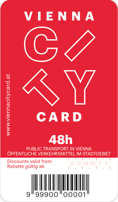 Vienna U-Bahn fare card 1
